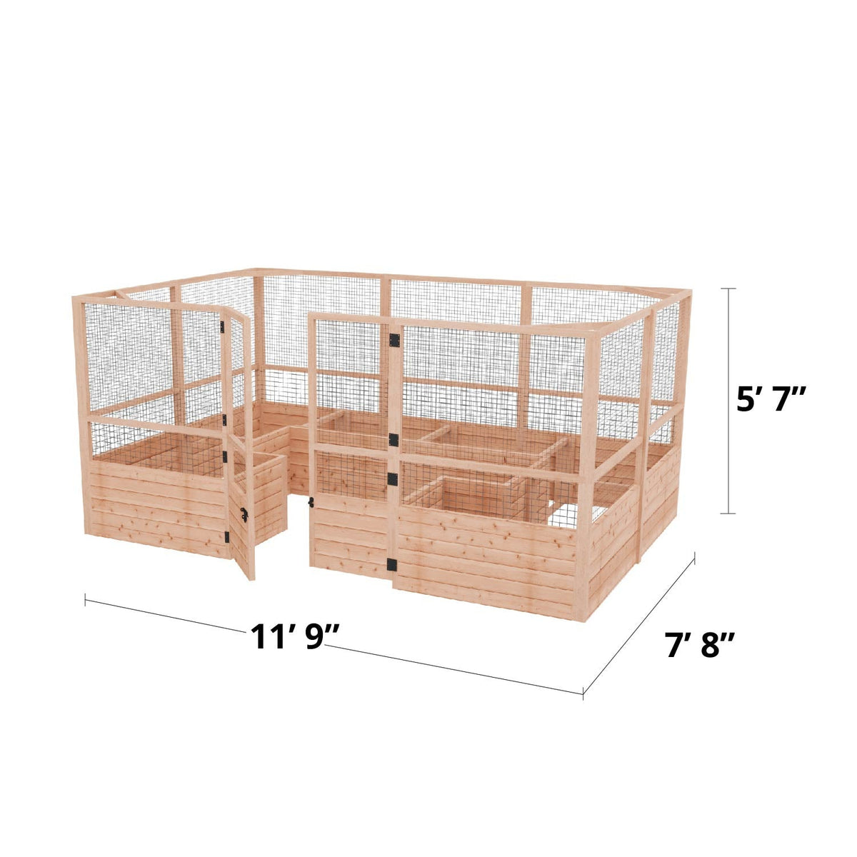 Outdoor Living Today Garden in a Box with Deer Fence | 12×8