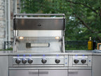 NewAge Outdoor Kitchen 3-Piece Cabinet Set with 3-Drawer, Bar and 33in Grill Cabinet