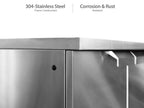 NewAge Outdoor Kitchen 3-Piece Cabinet Set with 3-Drawer, Bar and 36in Grill Cabinet