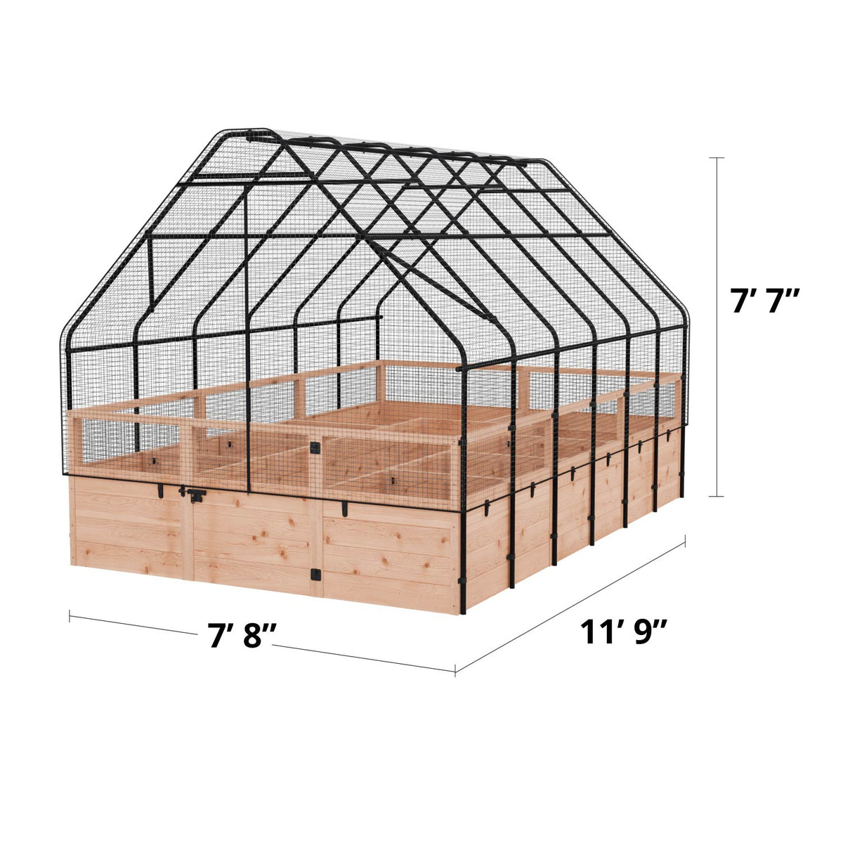 Outdoor Living Today Garden in a Box with Birdnetting Cover | 8×12
