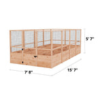 Outdoor Living Today Garden in a Box with Deer Fence | 8 x 16