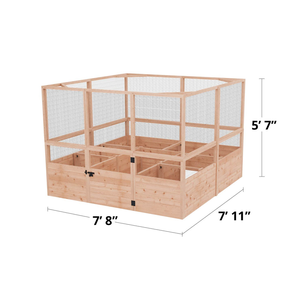 Outdoor Living Today Garden in a Box with Deer Fence | 8×8