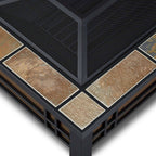 Real Flame Hamilton Wood Burning Fire Pit