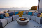 Elementi Lunar Bowl Fire Table