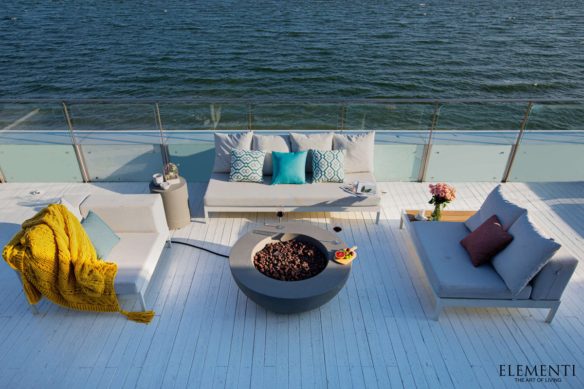 Elementi Lunar Bowl Fire Table