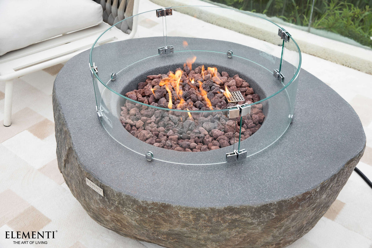 Elementi Boulder Fire Table