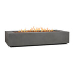 Real Flame Aegean 70" Rectangle Propane or Natural Gas Fire Pit Table