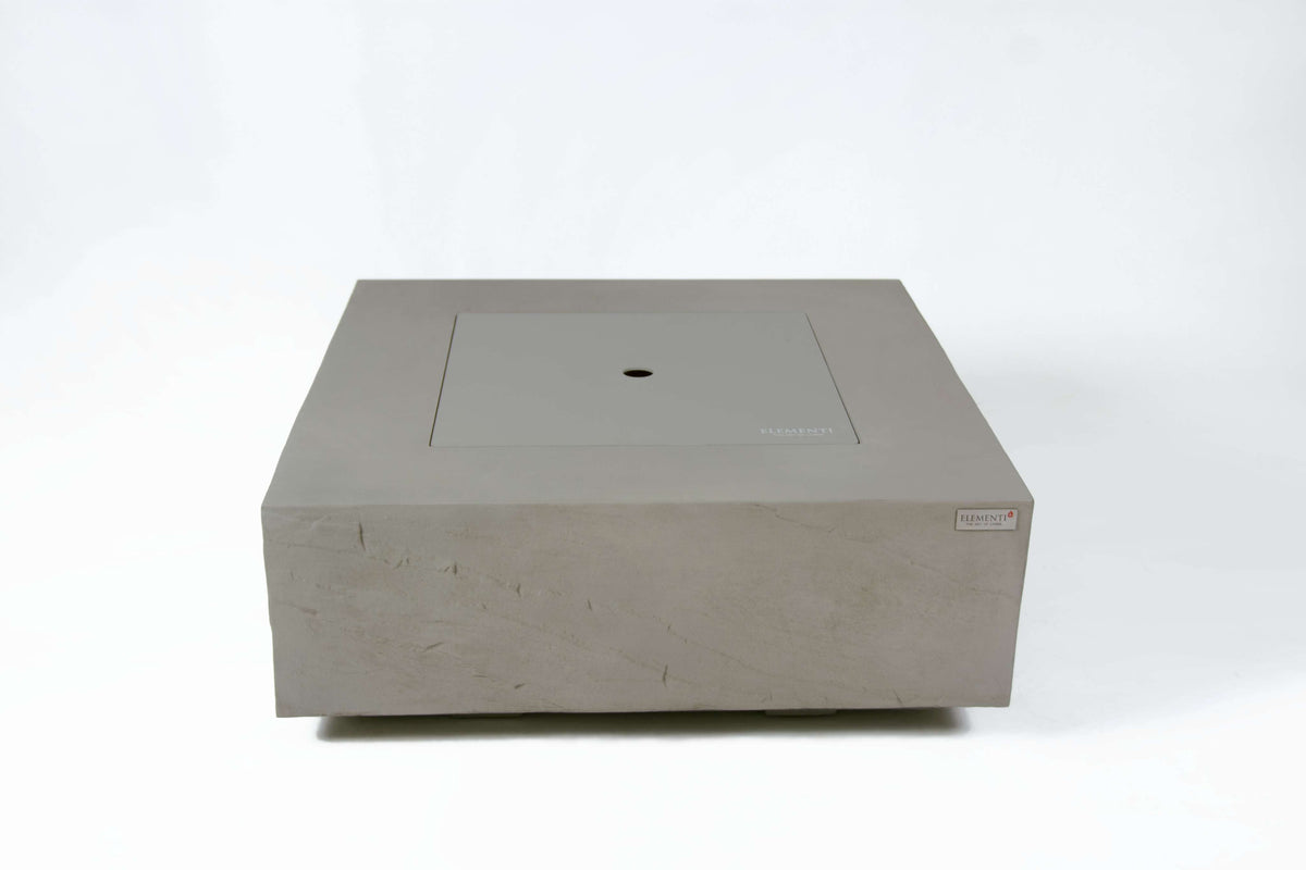 Elementi Plus Capertee Square Concrete Fire Pit Table