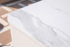 Elementi Plus Annecy Marble Porcelain Fire Table