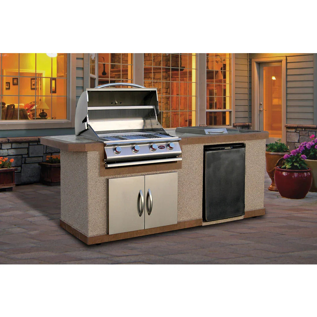 Cal Flame 8 ft BBQ Island BBK-810