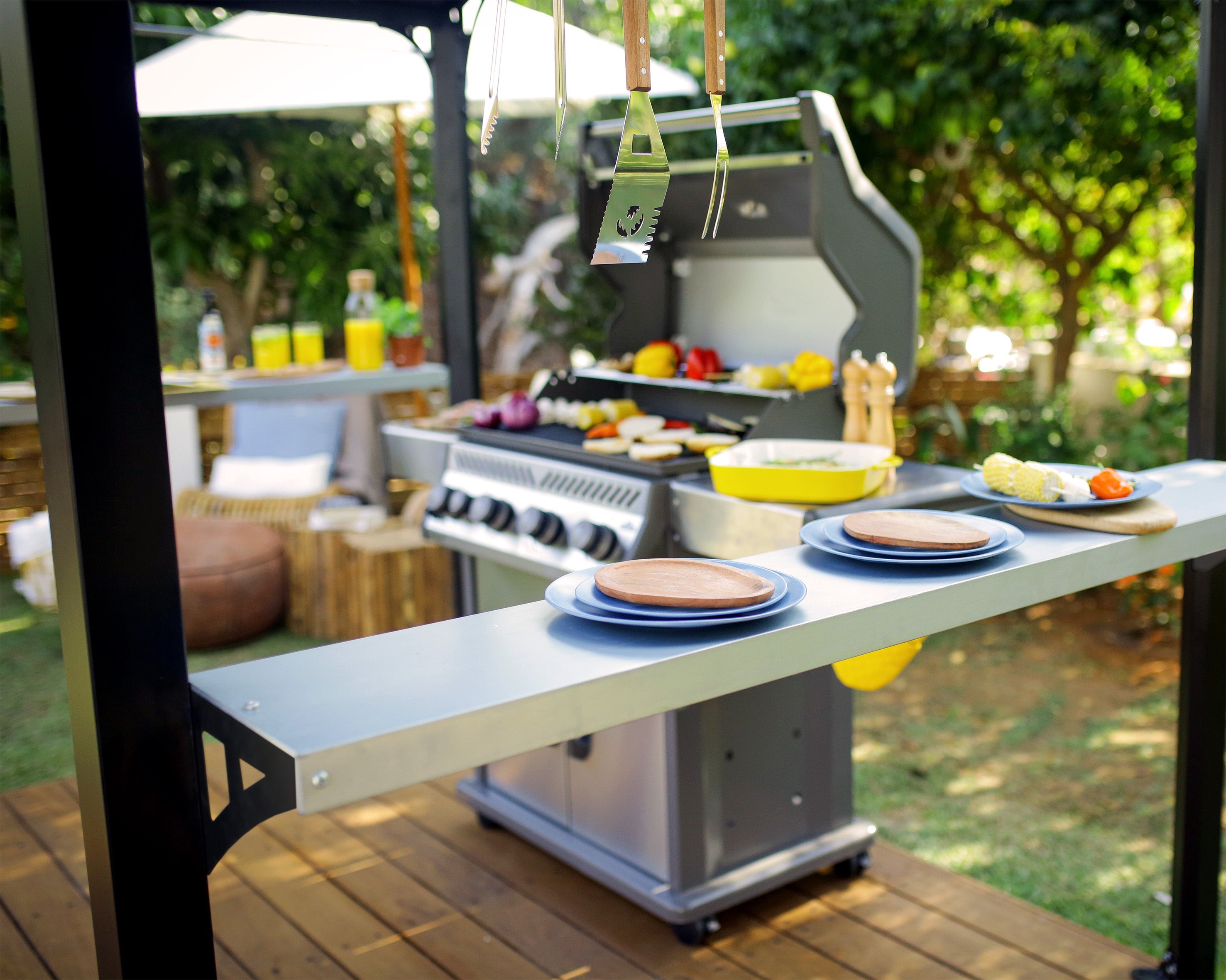 Canopia Austin 6' x 8' Grill Gazebo