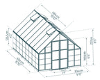 Canopia Balance 10' Greenhouse - Silver