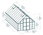 Canopia Balance 10' Greenhouse - Silver