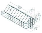 Canopia Balance 8' Greenhouse - Green