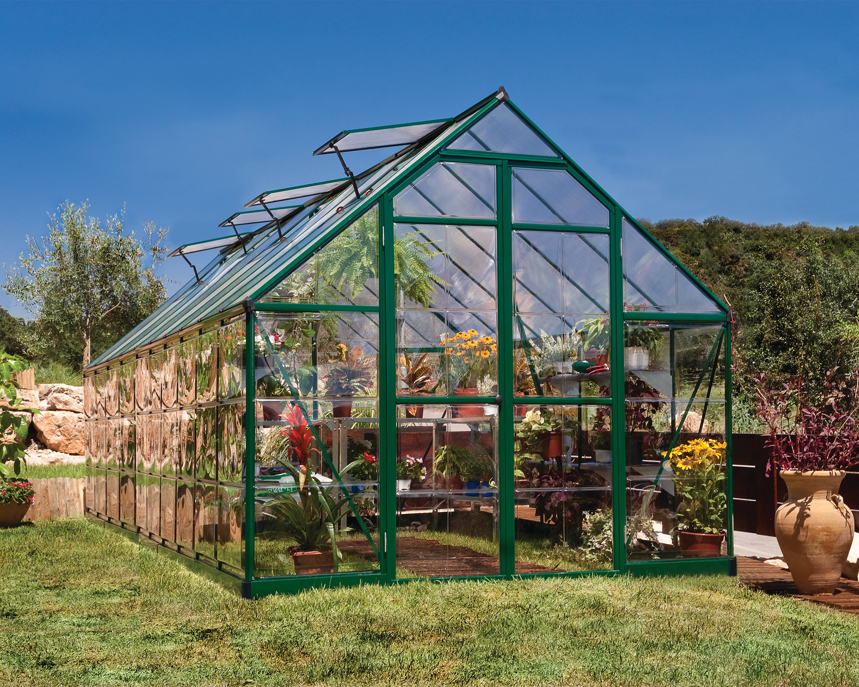 Canopia Balance 8' Greenhouse - Green