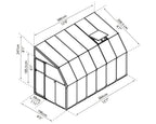 Canopia Sun Room 6' x Multiple Sizes - White