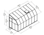Canopia Sun Room 6' x Multiple Sizes - White