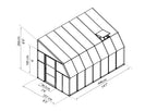 Canopia Sun Room 8' - White