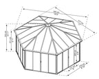 Canopia Garda 17' x 20' Enclosed Gazebo