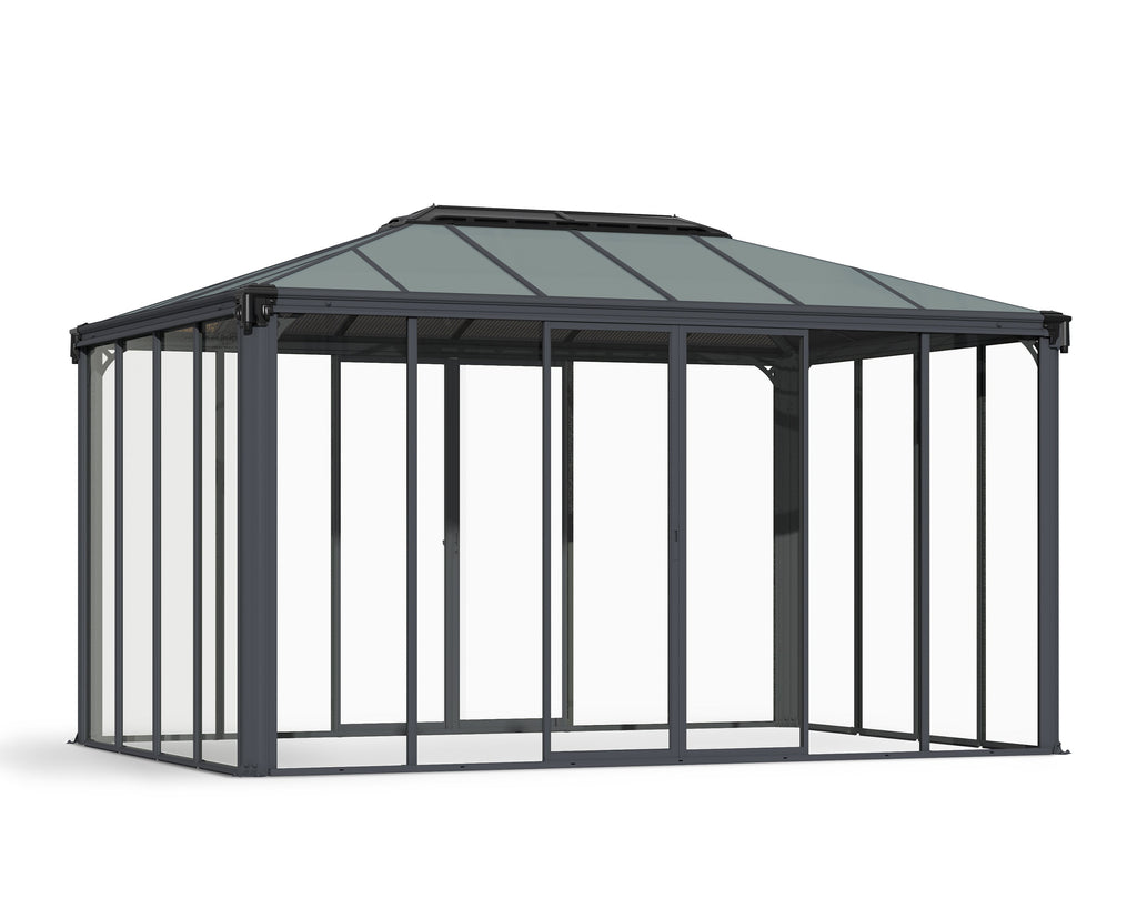 Canopia Ledro Enclosed Gazebo - Gray