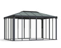 Canopia Ledro Enclosed Gazebo - Gray