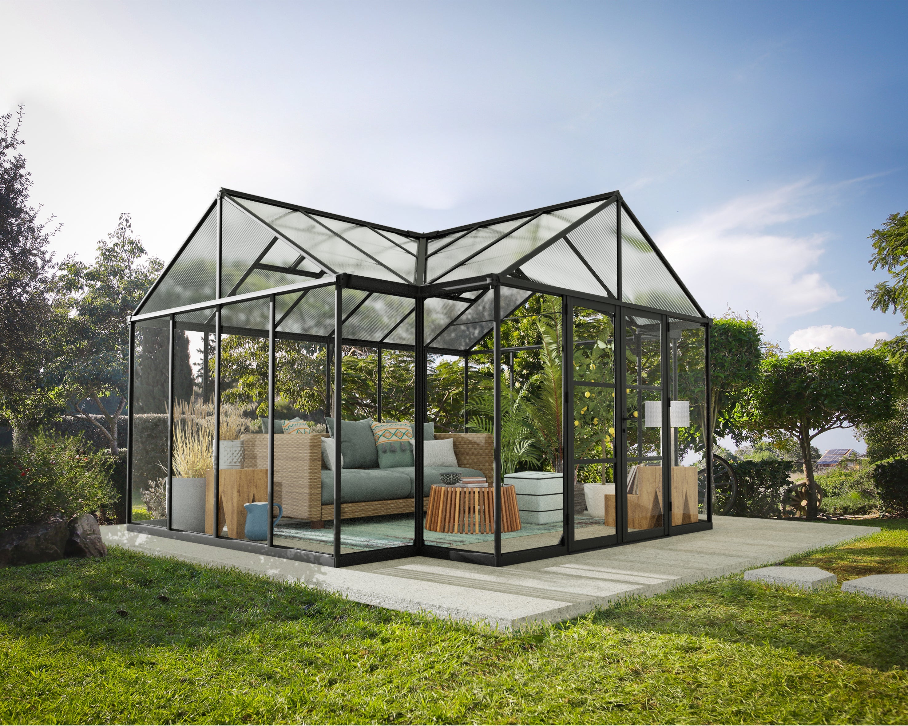 Canopia Triomphe Chalet 12' x 15' Greenhouse