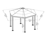 Canopia Roma 12' x 14' Gazebo