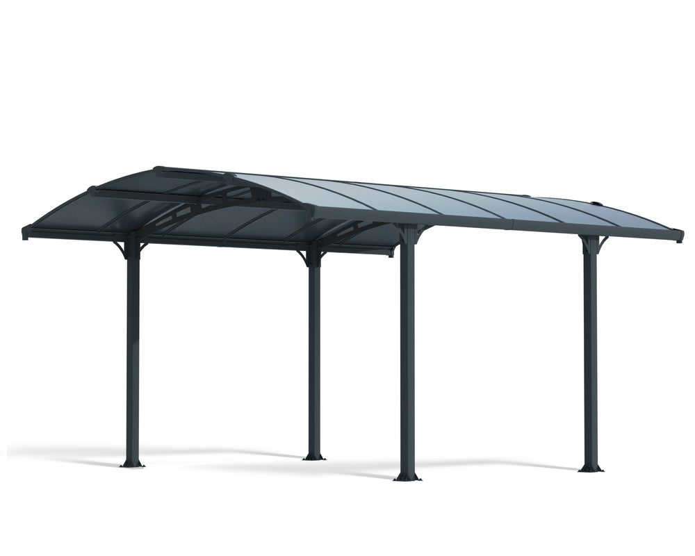 Canopia Tucson 4300/5000 12' Gazebo - Gray/Gray