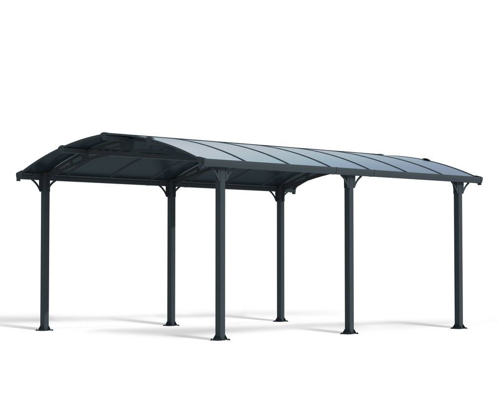 Canopia Tucson 4300/5000 12' Gazebo - Gray/Gray