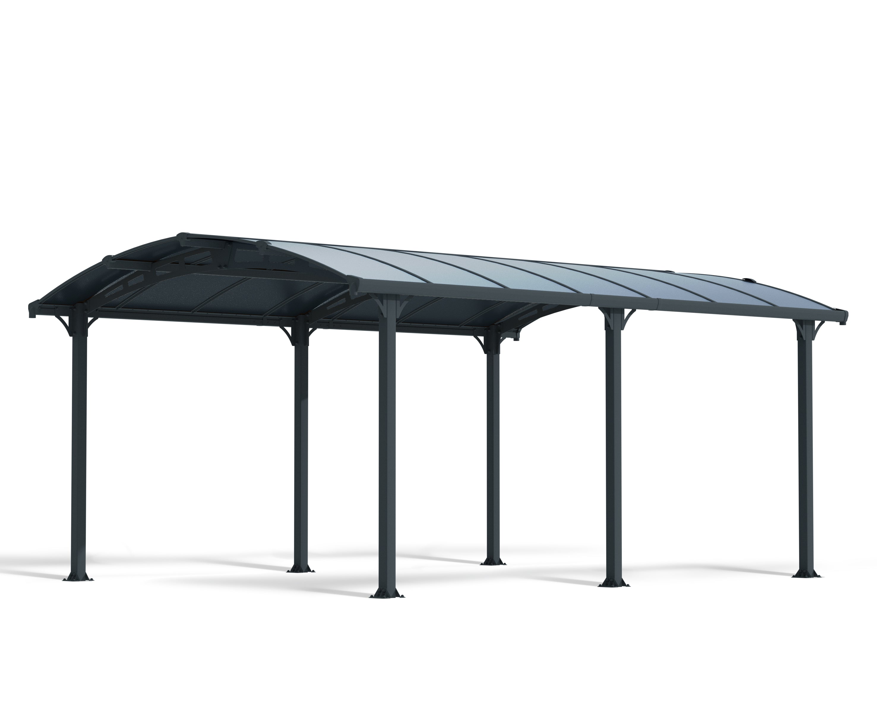 Canopia Tucson 4300/5000 12' Gazebo - Gray/Gray