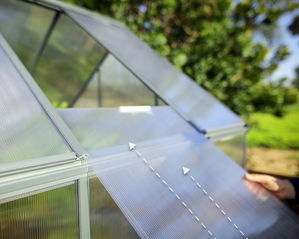 Canopia Mythos 6' x 4' Greenhouse - Silver/Green/Gray
