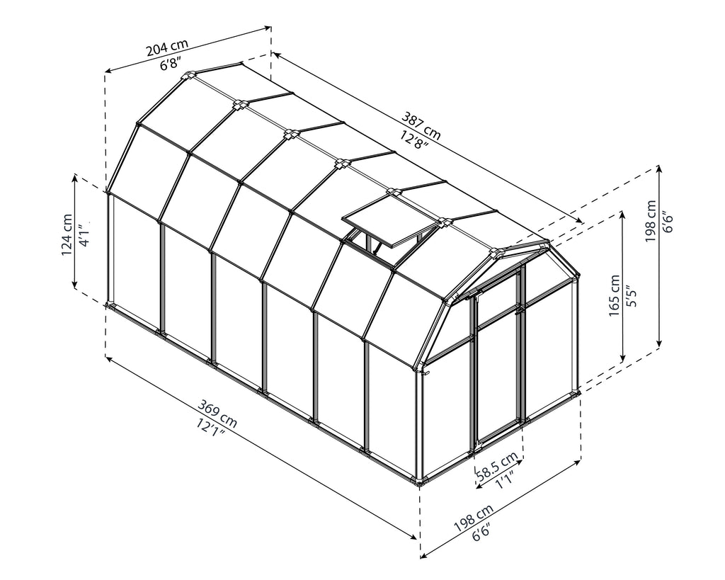 Canopia EcoGrow 6' Greenhouse