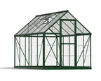 Canopia Hybrid 6' x 10' Greenhouse - Silver/Green/Gray