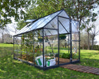 Canopia Hybrid 6' x 10' Greenhouse - Silver/Green/Gray