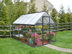 Canopia Hybrid 6' x 10' Greenhouse - Silver/Green/Gray