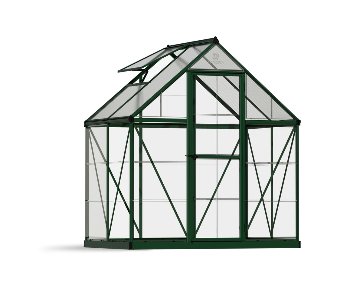Canopia Hybrid 6' x 4' Greenhouse - Silver/Green/Gray