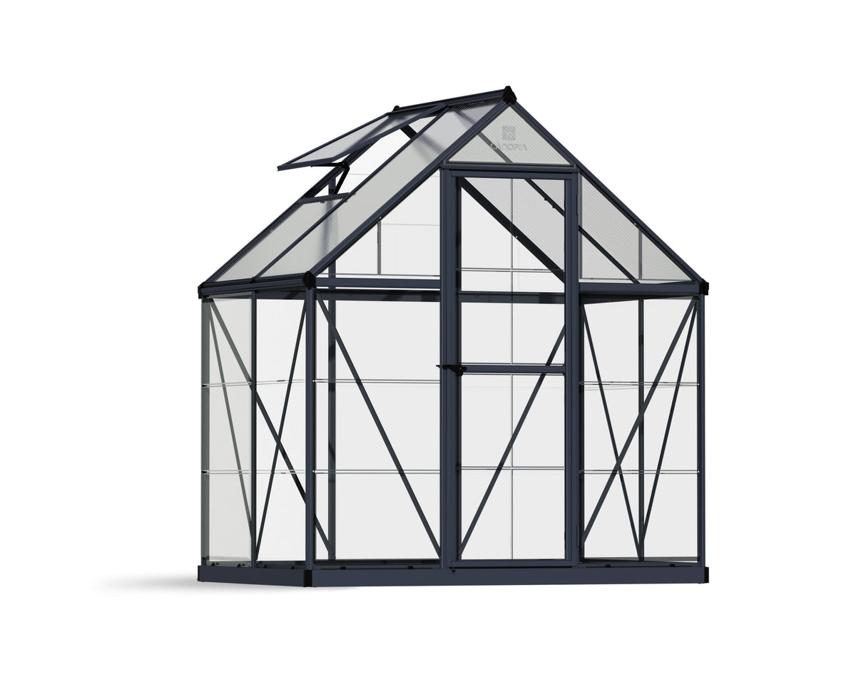 Canopia Hybrid 6' x 4' Greenhouse - Silver/Green/Gray
