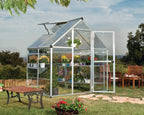 Canopia Hybrid 6' x 4' Greenhouse - Silver/Green/Gray