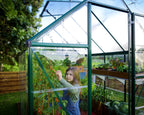 Canopia Hybrid 6' x 4' Greenhouse - Silver/Green/Gray