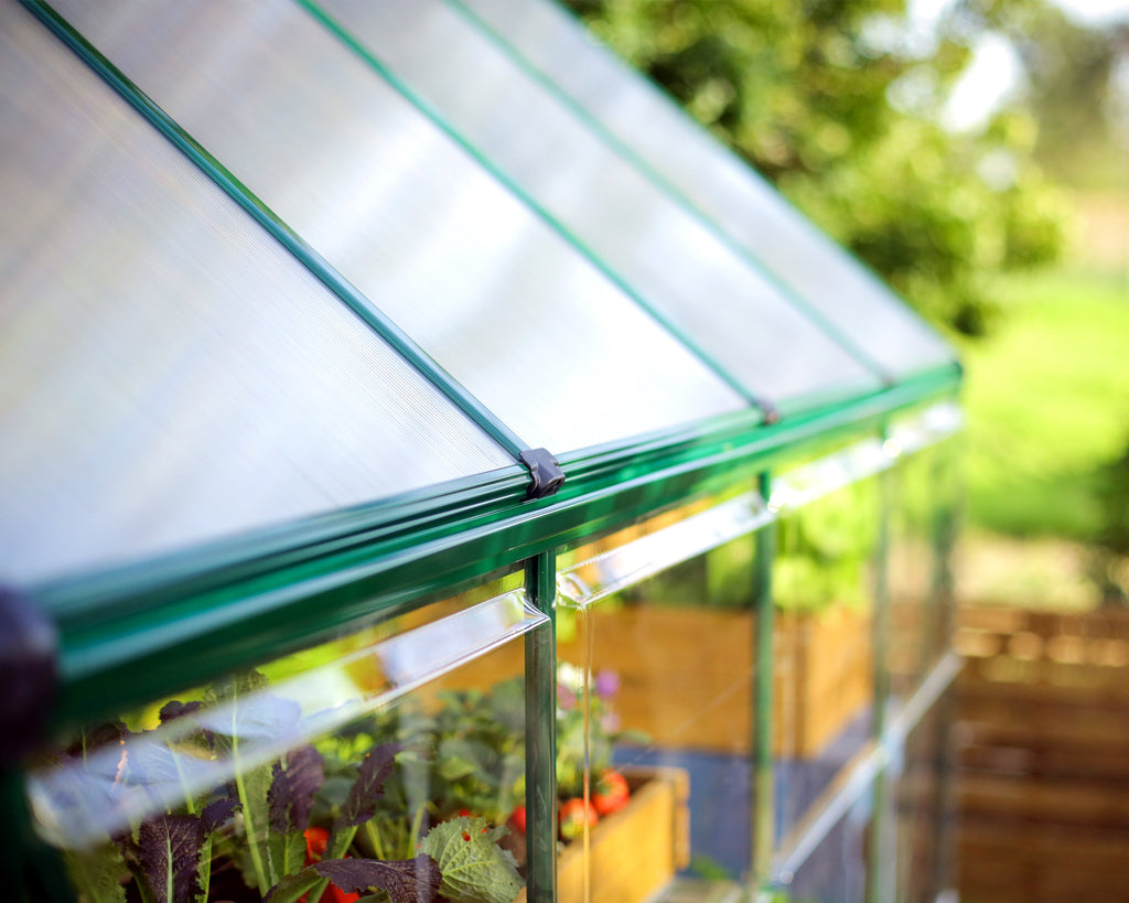 Canopia Hybrid 6' x 4' Greenhouse - Silver/Green/Gray
