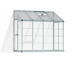 Canopia Hybrid Lean-To 4' x 8' Greenhouse