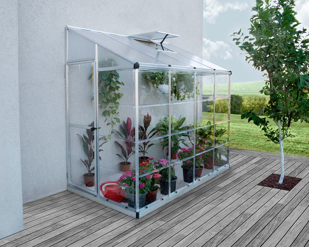 Canopia Hybrid Lean-To 4' x 8' Greenhouse