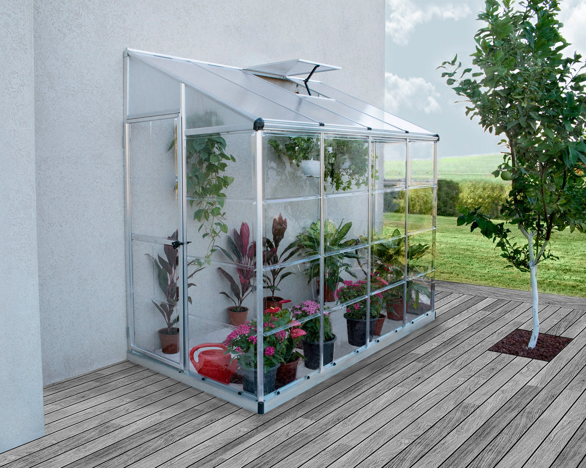 Canopia Hybrid Lean-To 4' x 8' Greenhouse
