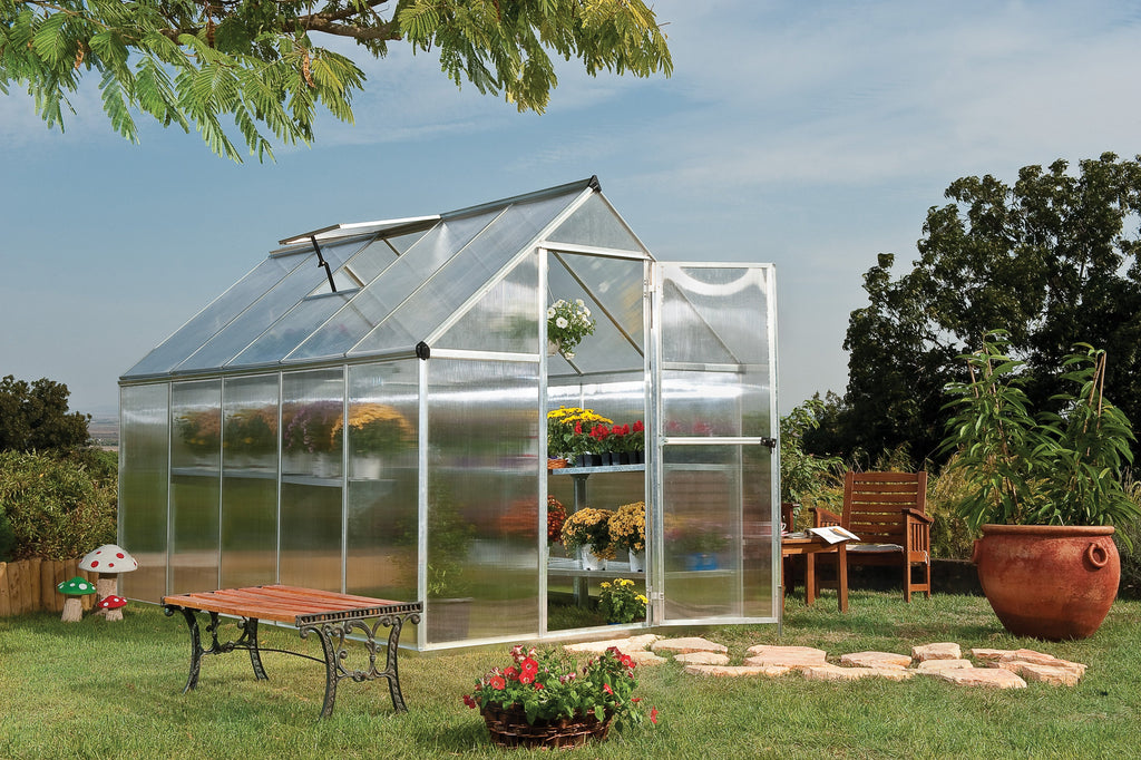 Canopia Mythos 6' x 10' Greenhouse - Silver/Green/Gray