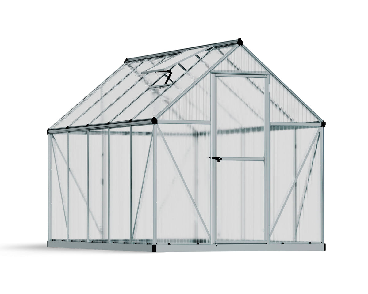 Canopia Mythos 6' x 10' Greenhouse - Silver/Green/Gray
