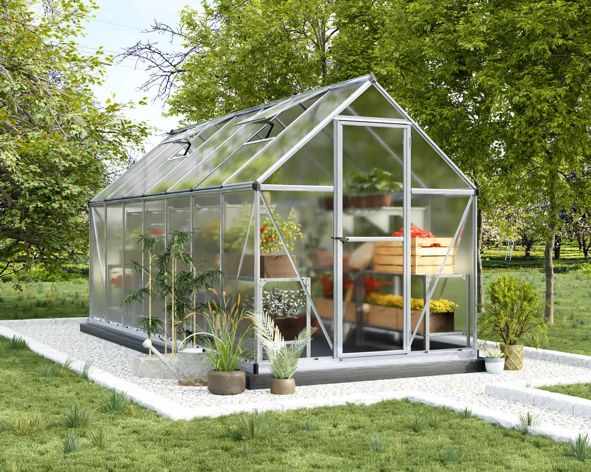 Canopia Mythos 6' x 14' Greenhouse - Silver