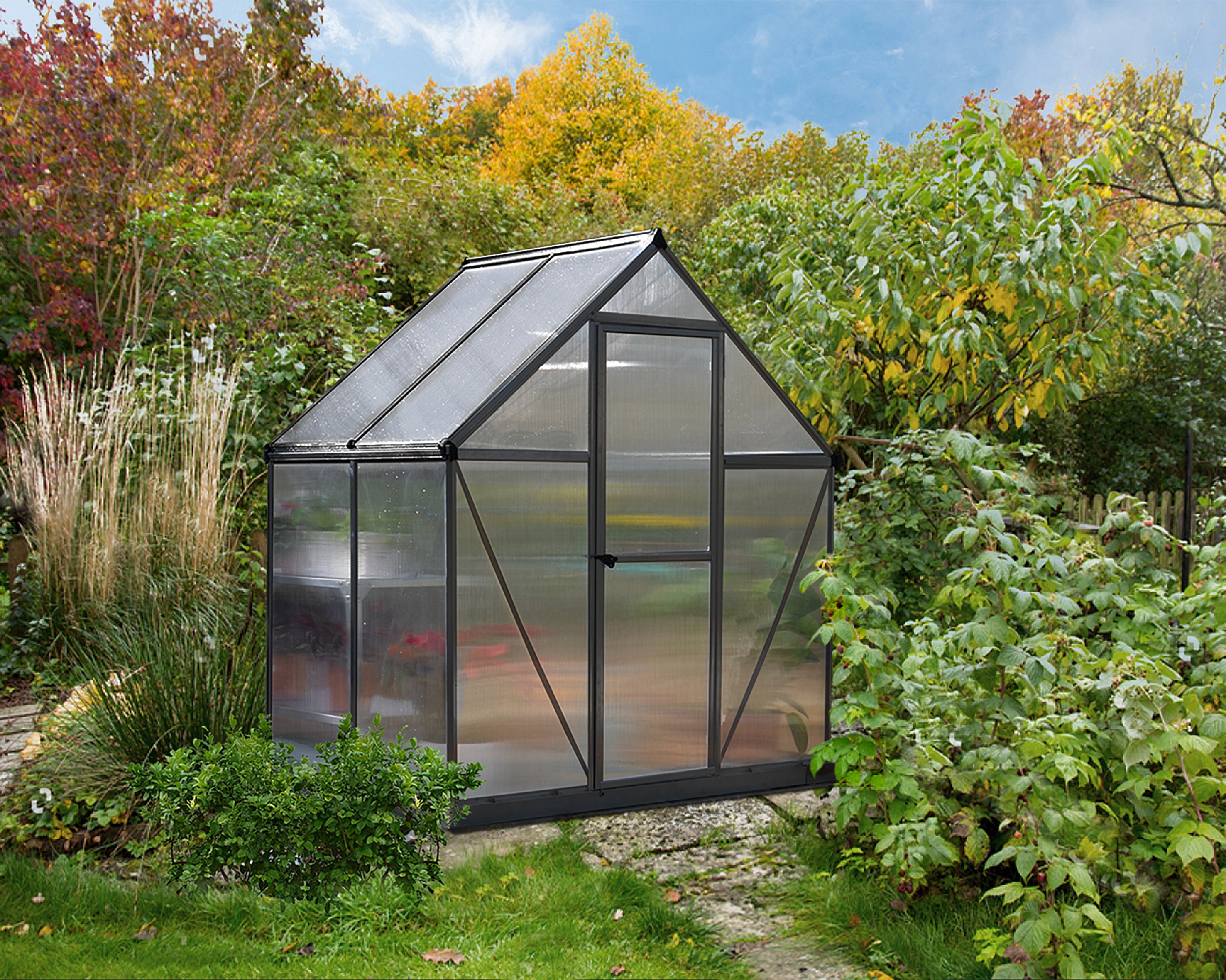 Canopia Mythos 6' x 4' Greenhouse - Silver/Green/Gray