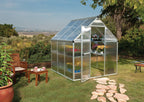 Canopia Mythos 6' x 6' Greenhouse - Silver/Green