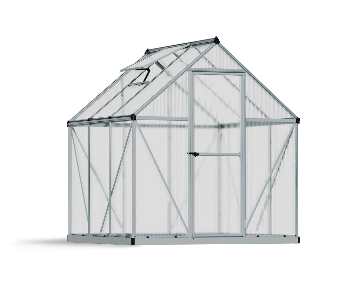 Canopia Mythos 6' x 6' Greenhouse - Silver/Green