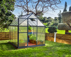 Canopia Mythos 6' x 8' Greenhouse - Silver/Green/Gray